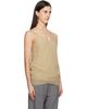 TOTEME TOTEME Beige Chiffon Slip Top - 2