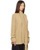 TOTEME TOTEME Beige Draped Scarf Blouse - 2