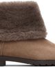 TOTEME TOTEME Beige Fold-Down Shearling Boots - 1