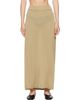 TOTEME TOTEME Beige Long Knit Maxi Skirt - 1