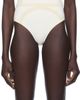 TOTEME TOTEME Beige Monogram Swimsuit - 1