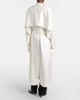 Toteme Toteme Belted double-breasted satin trench coat - 3