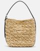 Toteme Toteme Belted Small raffia top-handle bag - 1
