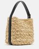 Toteme Toteme Belted Small raffia top-handle bag - 4