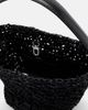 Toteme Toteme Belted Small raffia tote bag - 3