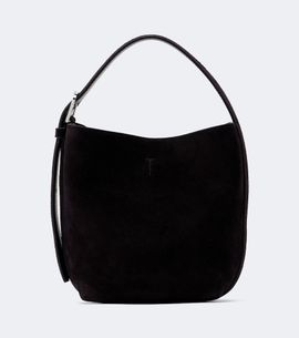 Toteme Toteme Belted Small suede tote bag