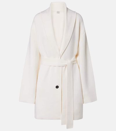 Toteme Toteme Belted wool coat