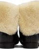 TOTEME TOTEME Black & Beige Downtown Shearling Boots - 2
