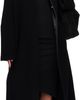 TOTEME TOTEME Black Bell-Sleeve Coat - 4
