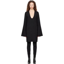 TOTEME TOTEME Black Bell-Sleeve Minidress