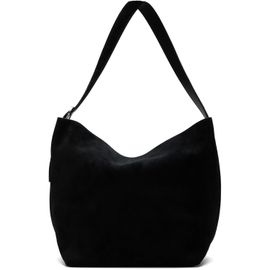 TOTEME TOTEME Black Belted Suede Medium Tote