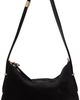 TOTEME TOTEME Black Bevel Suede Wristlet Clutch - 1