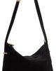 TOTEME TOTEME Black Bevel Suede Wristlet Clutch - 2
