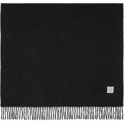 TOTEME TOTEME Black Cashmere Scarf