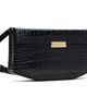 TOTEME TOTEME Black Clip Croco-Embossed Bag - 2
