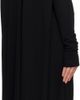 TOTEME TOTEME Black Cocoon Cape Midi Dress - 3