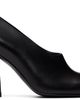 TOTEME TOTEME Black Contour Nappa Heels - 1