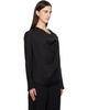 TOTEME TOTEME Black Cowl Blouse - 2