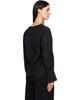 TOTEME TOTEME Black Cowl Blouse - 3