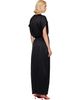 TOTEME TOTEME Black Crew Satin Maxi Dress - 3