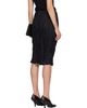 TOTEME TOTEME Black Crinkled Linen Maxi Skirt - 3