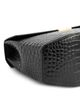 Toteme Toteme Black Croco Embossed Leather Box Bag - 5