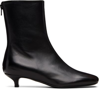 TOTEME TOTEME Black Day Nappa Ankle Boots