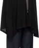 TOTEME TOTEME Black Drawstring Cape - 2