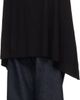 TOTEME TOTEME Black Drawstring Cape - 3