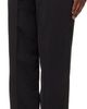 TOTEME TOTEME Black Easy Raw Edge Trousers - 3