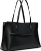 TOTEME TOTEME Black Embroidered Leather Lounge Tote - 3
