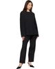 TOTEME TOTEME Black Jacquard Cotton Blazer - 4