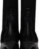 TOTEME TOTEME Black Leather Mid-Heel Boots - 2