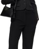 TOTEME TOTEME Black Leather Mid-Heel Boots - 5