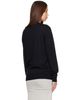 TOTEME TOTEME Black Long-Sleeve Knit Sweater - 3