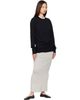 TOTEME TOTEME Black Long-Sleeve Knit Sweater - 4