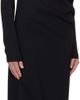 TOTEME TOTEME Black Long Twist Maxi Dress - 2