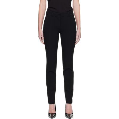 TOTEME TOTEME Black Low-Waist Slim Trousers
