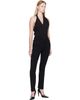 TOTEME TOTEME Black Low-Waist Slim Trousers - 4