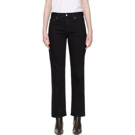 TOTEME TOTEME Black Low Straight Jeans
