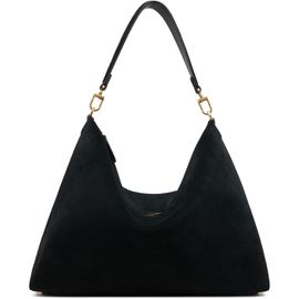 TOTEME TOTEME Black Medium Bevel Suede Bag