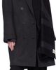 TOTEME TOTEME Black Monogram Twill Scarf - 2