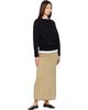 TOTEME TOTEME Black Oversized Crew Knit Sweater - 4