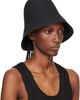 TOTEME TOTEME Black Paper Sun Bucket Hat - 2