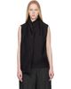 TOTEME TOTEME Black Scarf Blouse - 1