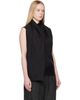 TOTEME TOTEME Black Scarf Blouse - 2