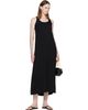 TOTEME TOTEME Black Scoop-Neck Sablé Maxi Dress - 4