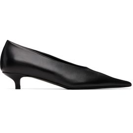 TOTEME TOTEME Black Sharp Nappa Kitten Heels