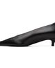TOTEME TOTEME Black Sharp Nappa Kitten Heels - 3