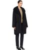 TOTEME TOTEME Black Shearling Cotton Parka Coat - 2